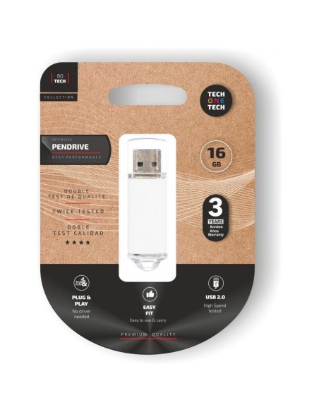 pul libEspecificaciones b li liBasic Memoria USB 20 li liCapacidad 16 Gb li liColgable Si liliPeso 22 gr li liColor Blanco li u