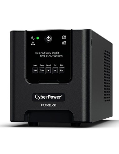 p ph2CyberPowernbspPR750ELCDnbsp h2bCyberPowernbsp bbPR750ELCDnbsp bes un SAI interactivo de linea con forma de onda senoidal p