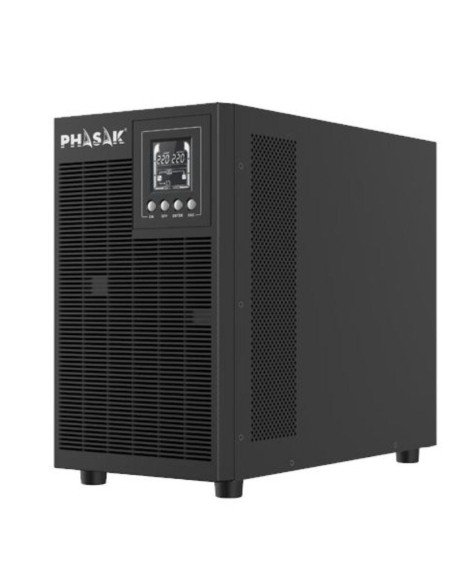 pLa serie Phasak Online Gate Pro incorpora tecnologia Online de Doble Conversion Real Monofasico y permite la instalacion de ba