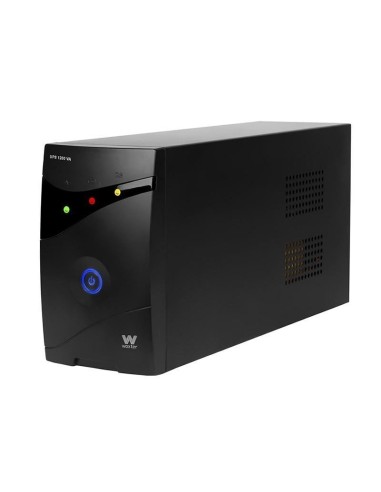 ppEl SAI Woxter UPS 1200 VA es un sistema de alimentacion ininterrumpida especialmente disenado para equipos de sobremesa Woxte