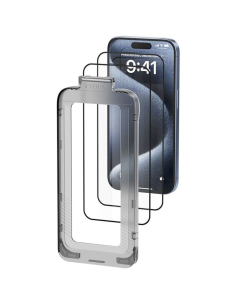 ph2Protector de pantalla de vidrio templado HD para iPhone con herramienta de instalacion sin polvo h2h2Especificaciones h2ulli