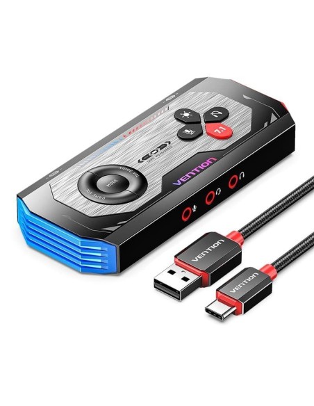 ph2Tarjeta de Sonido Gaming con Amplificador Vention CVAB0 h2pMejora tu experiencia de juego con elnbsp amplificador de audio p