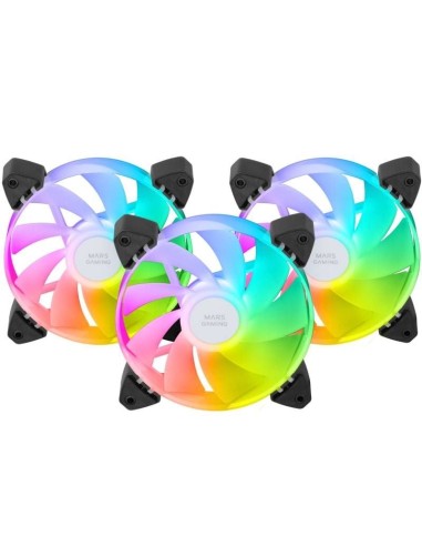 ph2KIT DE VENTILADORES REVERSED ARGB MF 3AR h2pEl kit de ventiladores REVERSED ARGB MF 3AR combina estilo y rendimiento destaca