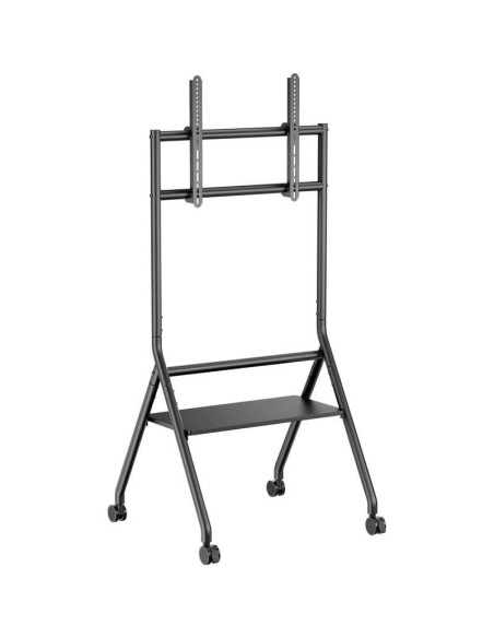 pph2AISENS SOPORTE DE SUELO ECO CON RUEDA 1 BANDEJA PARA PANTALLA INTERACTIVA TV 80KG DE 37 86 NEGRO h2divbr div pph2Especifica