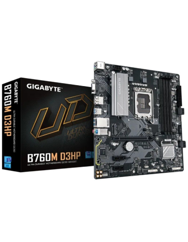 p ph2Placa Base Gigabyte B760M D3HP h2p pulliAdmite procesadores Intel Core8482 14º 13º y 12º liliRendimiento incomparable s