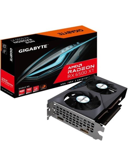 h2Radeon RX 6500 XT EAGLE 4G h2divpulliDesarrollado por AMD RDNA 2 Radeon RX 6500 XT liliIntegrado con interfaz de memoria GDDR