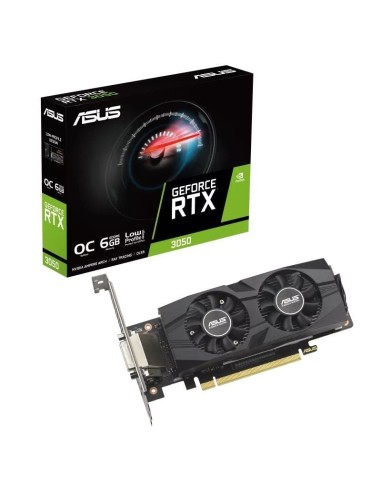 ph2ASUS GeForce RTX8482 3050 LP BRK OC Edition 6GB GDDR6 gran productividad en un paquete pequeno h2ul liMultiprocesadores de t