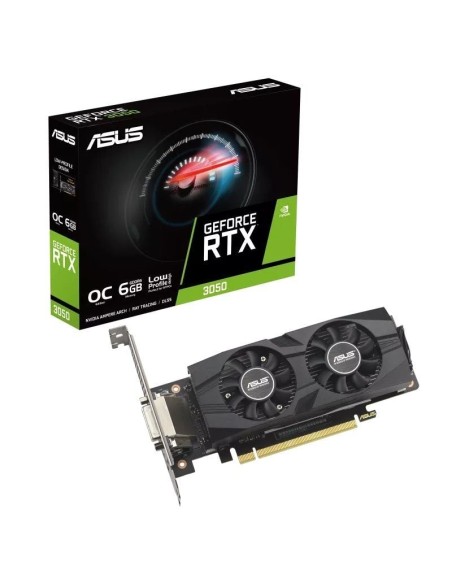 ph2ASUS GeForce RTX8482 3050 LP BRK OC Edition 6GB GDDR6 gran productividad en un paquete pequeno h2ul liMultiprocesadores de t
