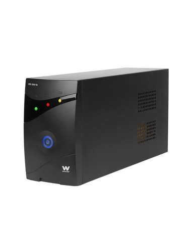 pEl SAI Woxter UPS 2000 VA es un sistema de alimentacion ininterrumpida especialmente disenado para equipos de sobremesa Woxter
