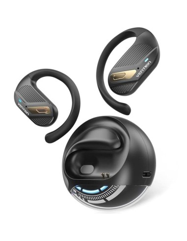 ph2Auriculares Deportivos Bluetooth Vention Open Ear OpenBeat O12 h2ppulliDiseno esferico sin costuras liliEfecto de luz de res
