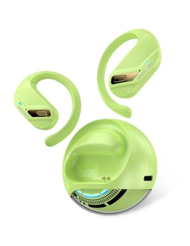 ph2Auriculares Deportivos Bluetooth Vention Open Ear OpenBeat O12 h2ulliDiseno esferico sin costuras liliEfecto de luz de respi