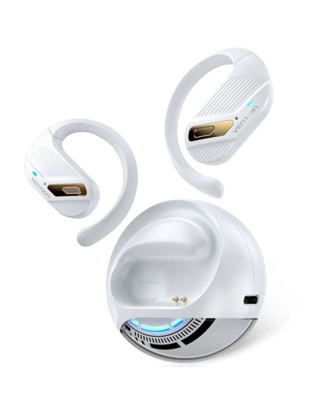 ph2Auriculares Deportivos Bluetooth Vention Open Ear OpenBeat O12 h2ulliDiseno esferico sin costuras liliEfecto de luz de respi