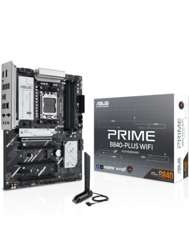 ph2Prime B840 PLUS WIFI h2pLa Prime B840 PLUS WIFI esta disenada para desbloquear todo el potencial de los procesadores AMD Ryz