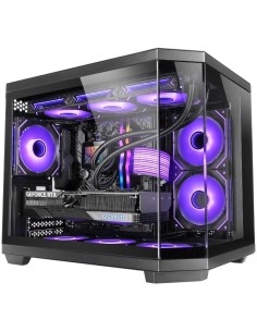 h2CAJA CUSTOM MICRO ATX MC 3TCOREM h2pLa MC 3TCOREM transforma cualquier configuracion en una combinacion perfecta de diseno ve