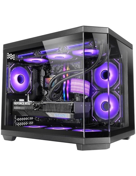 h2CAJA CUSTOM MICRO ATX MC 3TCOREM h2pLa MC 3TCOREM transforma cualquier configuracion en una combinacion perfecta de diseno ve