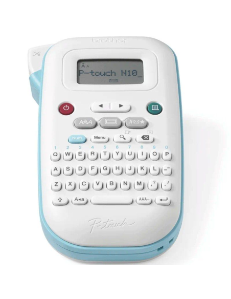pp ph2Rotuladora Electronica Brother PT N10 h2pRotuladora de mano facil de usar Perfecta para la organizacion escolar o domesti