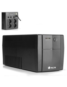 p pdivh2FORTRESS 1500 V2 h2pbOFF LINE UPS 720W AVR SHUCKO PLUG X 4 b pppulliSAI fuera de linea de 1200 VA con bateria incorpora