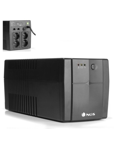 p pdivh2FORTRESS 1500 V2 h2pbOFF LINE UPS 720W AVR SHUCKO PLUG X 4 b pppulliSAI fuera de linea de 1200 VA con bateria incorpora