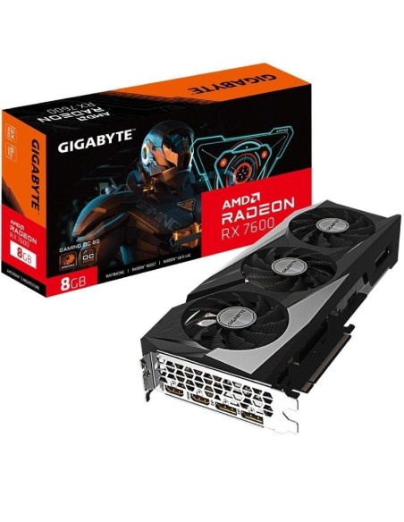 ph2Tarjeta Grafica Radeon RX 7600 Gaming OC h2pulliDesarrollado con Radeon8482 RX 7600 liliIntegrado con interfaz de memoria GD