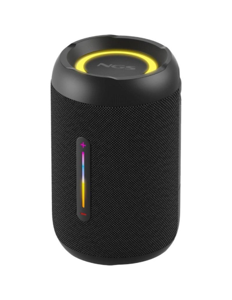 pph2ROLLER FURIA 2 TINY BLACK h2pAltavoz portatil compatible con tecnologia Bluetooth Luces RGB e impermeabilidad IPX7 ph2Carac