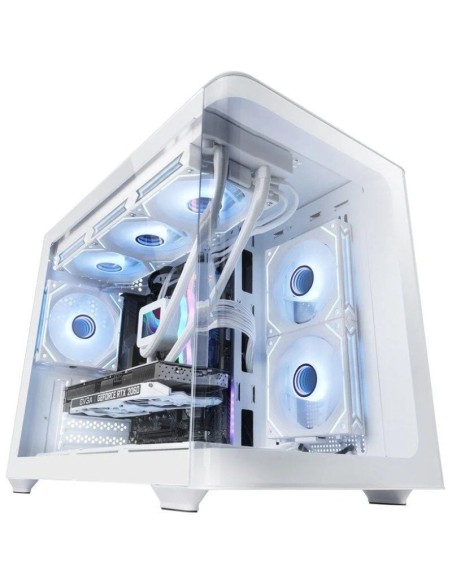 ph2Caja Gaming Micro ATX MC FUSIONM h2pLa MC FUSIONM con su exclusivo cristal curvado continuo combina diseno y funcionalidad e