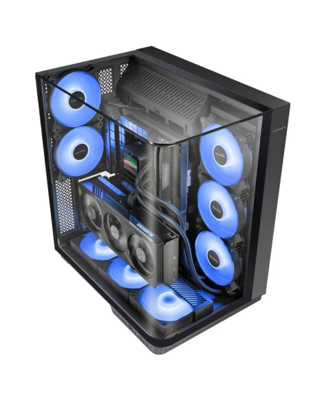 ph2Caja Gaming MC INFINIO h2pLa torre MC INFINIO lleva el diseno gaming a otro nivel con su estructura envolvente y vision pano