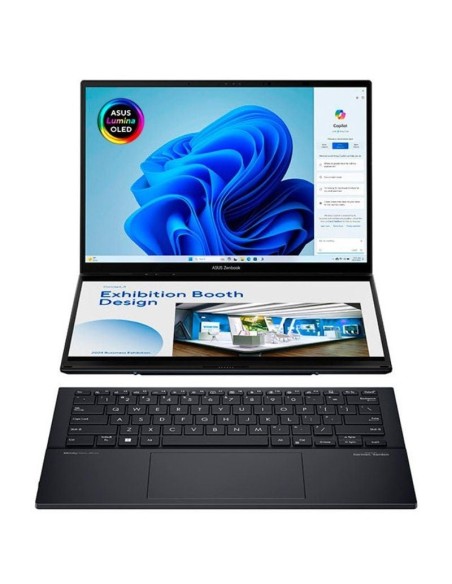 h2Portatil Asus ZenBook Duo OLED UX8406CA PZ152W h2p ppEl Asus ZenBook Duo UX8406CA PZ152W es un portatil revolucionario que in