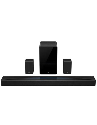 h2Barra de Sonido TCL Serie Q85 714 con Tecnologia Ray Danz y Altavoces Traseros Inalambricos h2divp pulliTecnologias 714 Ch Do