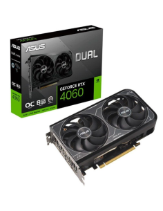 h2ASUS Dual GeForce RTX 4060 V2 OC Edition 8GB GDDR6 h2divpASUS Dual GeForce RTX 4060 V2 OC Edition 8GB GDDR6 con dos potentes 