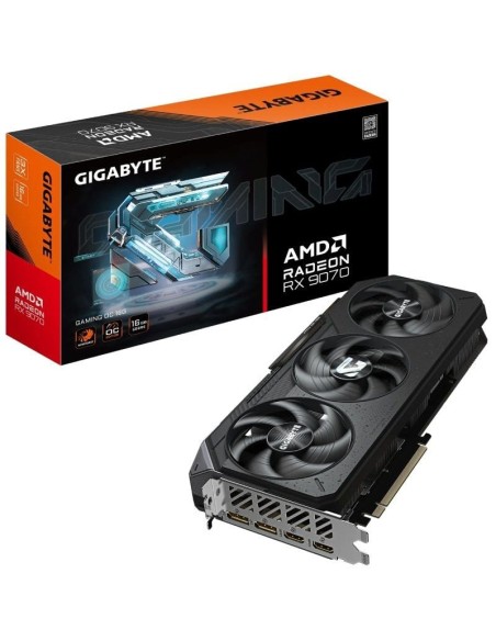 h2Radeon RX 9070 GAMING OC 16G h2divp pulliDesarrollado con Radeon RX 9070 liliIntegrado con interfaz de memoria GDDR6 de 256 b