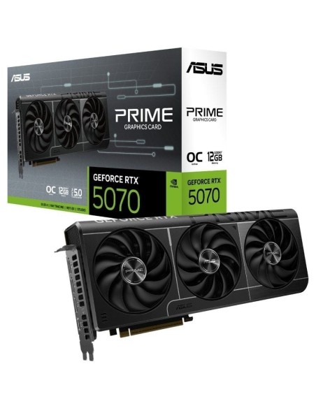 ph2Preparada para el poder h2pExperimenta el rendimiento Primario con la Prime GeForce RTX 5070 una tarjeta GeForce Enthusiast 