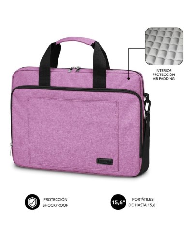 ph2Maletin Portatil Air Padding 1568243 Rosa h2pMaletin disenado con multiples compartimentos En el bolsillo frontal cuenta con