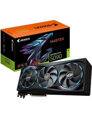 p ph2AORUS GeForce RTX8482 5090 MASTER 32G h2p pulliDesarrollado con la arquitectura NVIDIA Blackwell y DLSS 4 liliDesarrollado