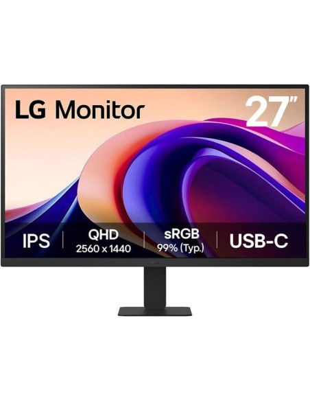 ph2Monitor LG 27 QHD IPS 100 hz USB C h2pulliEl panel IPS de LG ofrece colores nitidos y realistas desde cualquier angulo ofrec