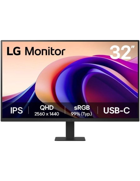 h2Monitor IPS QHD de 32 y 100 Hz con HDR10 y USB tipo C de 15 W PD h2divpulliPantalla IPS QHD de 32 2560 x 1440 liliSuministro 