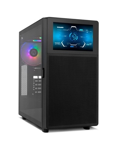 p ph28 LCD SCREEN MID TOWER h2pulliPantalla LCD de 88221 totalmente personalizable liliPanel frontal metal mesh liliFiltro magn