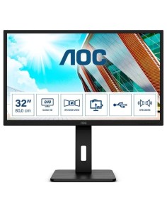 ph2Ergonomia h2pSiente el confort Los soportes de AOC con altura inclinacion y oscilacion regulables te ayudan a lograr la posi