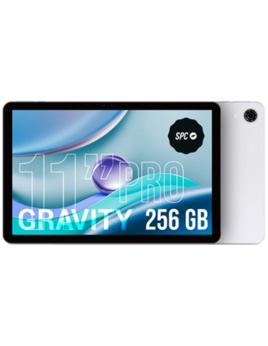 h2SPC GRAVITY PRO h2divpTablet con pantalla de 11 o 12 IPS Incell resolucion FHD con 6 GB de RAM 256 GB de memoria interna ampl