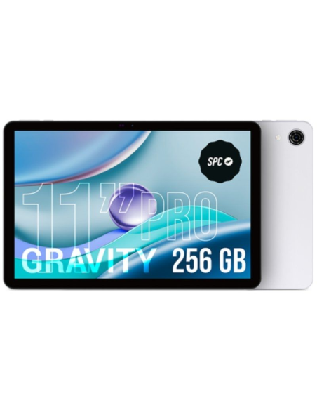 h2SPC GRAVITY PRO h2divpTablet con pantalla de 11 o 12 IPS Incell resolucion FHD con 6 GB de RAM 256 GB de memoria interna ampl