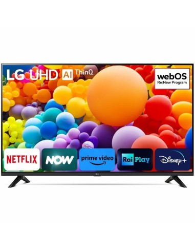 ph250 pulgadas TV LG UHD AI 4K serie UT73 con Smart TV WebOS24 h2pulliColores intensos con la tecnologia LED en 4K liliSumerget