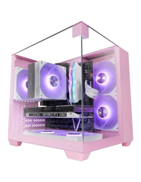 ph2Caja Gaming Compacta MC VISIONM h2pDescubre la MC VISIONM una minitorre gaming premium que redefine la estetica y el rendimi