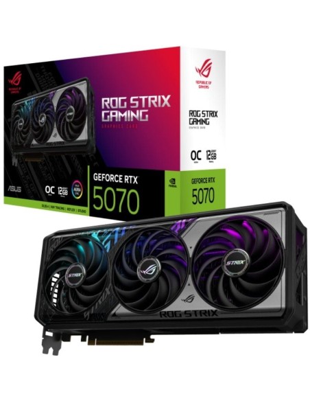 ph2SUPERA TUS LiMITES h2pLa ROG Strix GeForce RTX 5070 de rendimiento superior incorpora un avanzado sistema de refrigeracion c