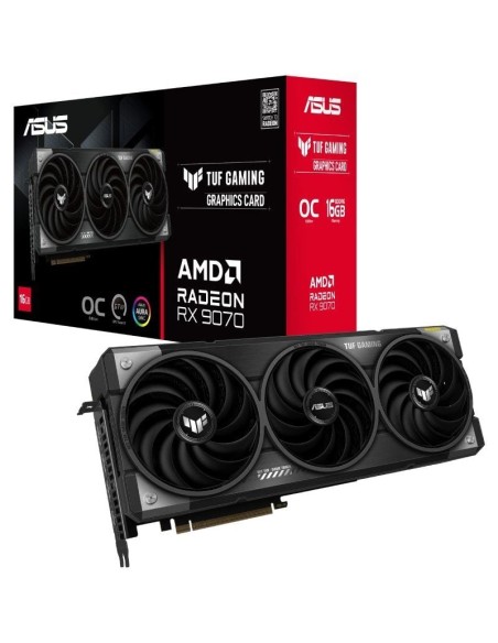 h2ASUS TUF Gaming Radeon RX 9070 OC Edition 16GB GDDR6 h2divpGame TUF Construido para durar ph2ASUS TUF Gaming Radeon RX 9070 h