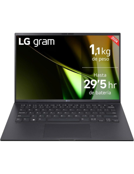 h2Portatil 14 LG gram 14ZD90RU Intel Core8482 i5 16 GB RAM 512 GB SSD Panel IPS WUXGA 1920X1200 Ligero 1 kg 245 h Negro h2ppull