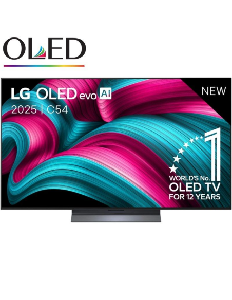h2Smart TV LG OLED evo AI C5 55 pulgadas 4K 2025 h2ppulliLa verdadera experiencia OLED solo te la dan los creadores del unico n