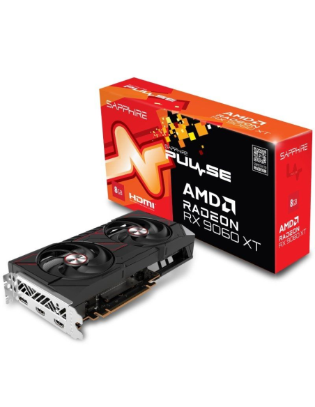 h2PULSE AMD Radeon RX 9060 XT 8GB h2divpulliBoost Clock Hasta 3290 MHz liliGame Clock Hasta 2700 MHznbsp liliMemoria nbsp nbsp8