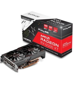 h2PULSE AMD Radeon RX 6500 XT 8GB h2divpulliGPU Reloj Boost Hasta 2855 MHz liliMemoria 8 GB 64 bit DDR6 18 Gbps efectivos liliP