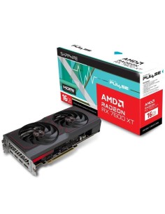 ph2PULSE AMD Radeon RX 7600 XT 16GB h2pulliGPU Reloj Boost Hasta 2810 MHz liliGPU Reloj de juego hasta 2539 MHz liliMemoria 16 