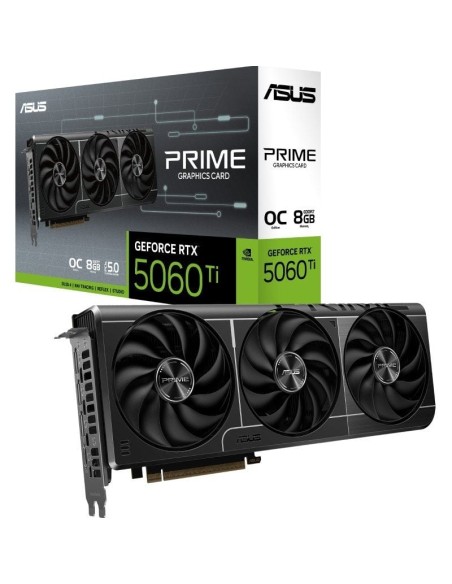 ph2Preparado para el poder h2pExperimente el rendimiento primario con Prime GeForce RTX 5060 Ti una tarjeta GeForce para entusi