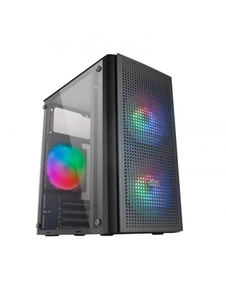 p ph2CAJA COMPACTA GAMING MC300 h2Caja compacta con triple ventilacion incorporada para configuraciones Gaming de alto rendimie